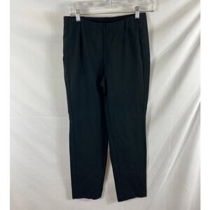 J Jill Ponte Slim Leg Black Pants Size small Petite